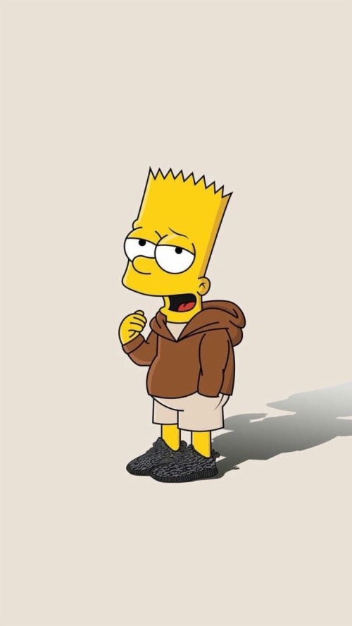 Bart Simpson Nike Supreme (#962348) - HD Wallpaper & Backgrounds Download