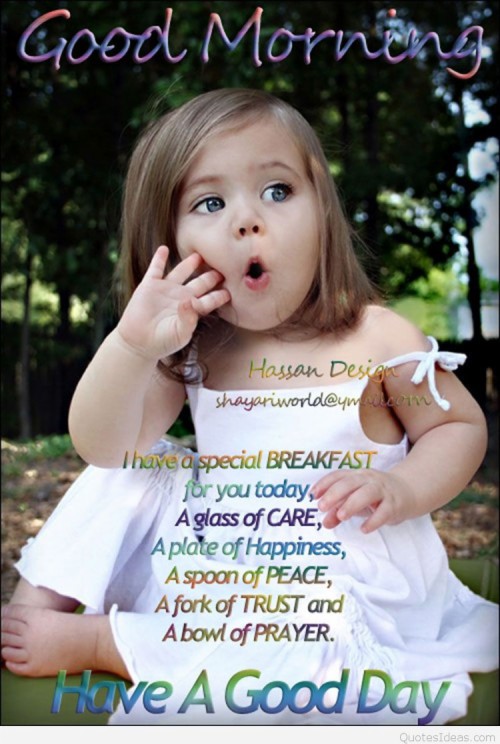 Baby Girl Cute Morning Image Wishes - Good Morning Baby Girl (#544304 ...