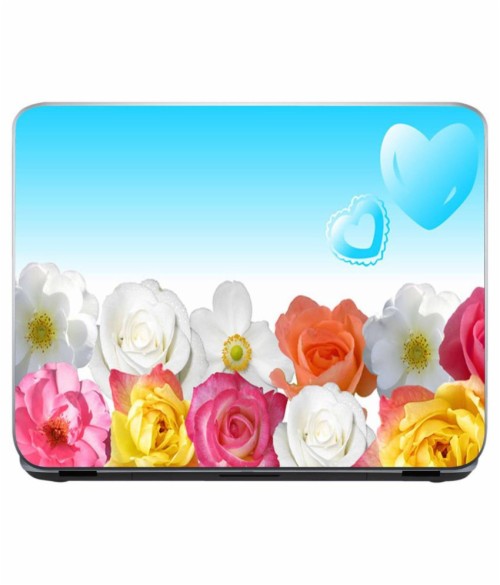 Shopnow Flower Wallpaper Laptop Skin Happy Wedding Anniversary