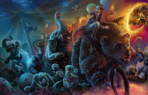 Photo Wallpaper Dogs Bike Animals People Circus Hd 572143 Backgrounds - Circus Wallpaper Hd Photo Wallpaper Dogs Bike Animals People Circus Hd 572143 Backgrounds - Circus Wallpaper Hd