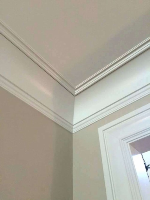 Crown Molding Wallpaper Wall Ideas Cove Ceiling Corners Ceiling