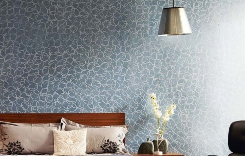 Wallpaper And Paint Combination Ideas Wall Ki Design Royal Play