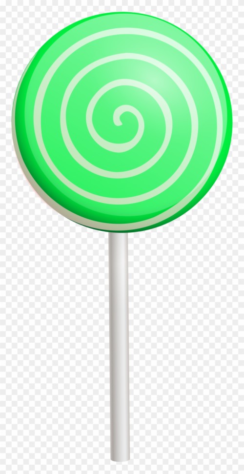 Green Swirl Lollipop Png Clip Art - Green Lollipop Clipart (#664843 ...