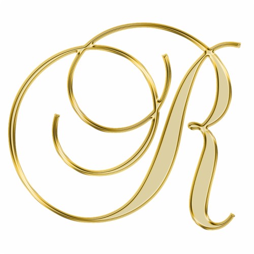 105 Free Images Of Letter R - Gold Letter R Png (#671242) - HD ...