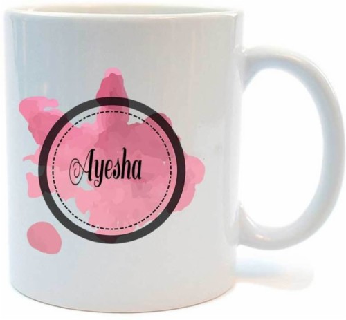 Juvixbuy Name Ayesha Printed Ceramic Coffee Ceramic Simran Name Hd Wallpaper Backgrounds Download