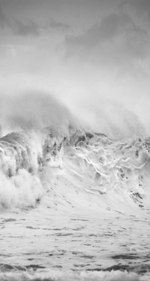 Black And White Wave Break Iphone Wallpaper 4k White Hd Wallpaper Backgrounds Download