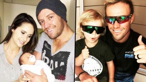 Ab De Villiers Family Photos With Wife, Sons, Father, - Ab De Villiers ...