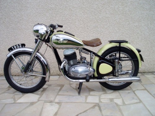 jawa perak with double seat