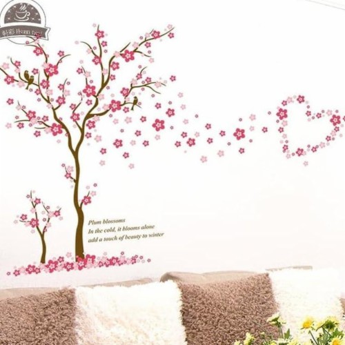 Paling Keren 21 Lukisan Bunga Sakura Di Tembok Gambar 