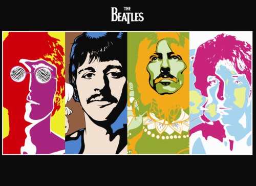 Hd Wallpaper - Colorful Beatles (#742370) - HD Wallpaper & Backgrounds ...