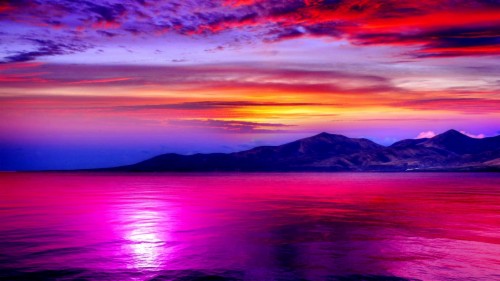 Purple Scenery Desktop Background (#840509) - HD Wallpaper ...