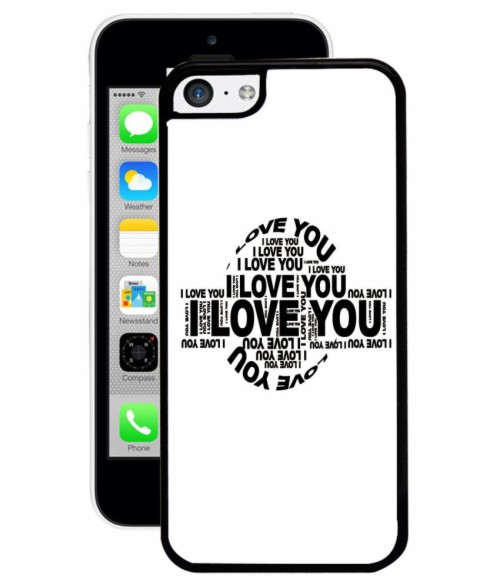 Fuson I Love You Wallpaper Designer Back Cover Case Mobile Phone