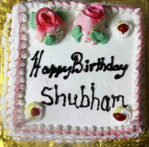 Happy Birthday Shubham Cake Cake Happy Birthday Shubham 868013