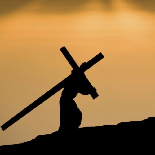 Jesus Carrying Cross Silhouette (#875469) - HD Wallpaper & Backgrounds ...