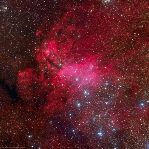 Download Wallpaper Emission Nebula, Constellation, - Prawn Nebula 