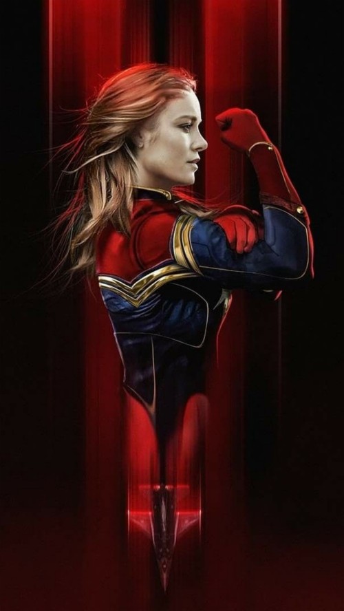 4K wallpaper: Captain Marvel Wallpaper Hd Iphone