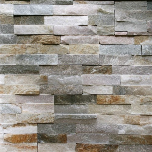 Sample Of Natural Ledgestone Wall Panel Canyon Beige - Ledger Stone ...