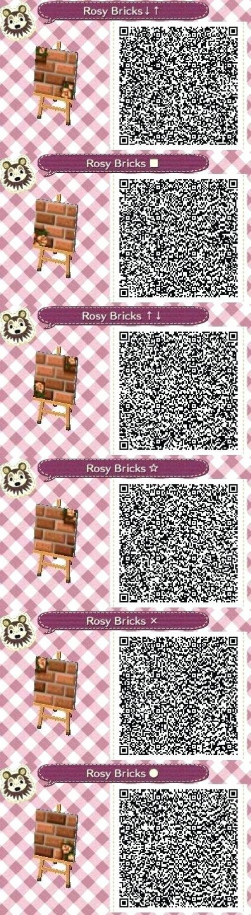 15440 Animal Crossing Wallpaper Qr Codes Acnl Gray Brick Path