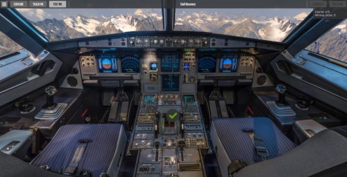 A320 Cockpit Wallpaper - Airbus A320 Cockpit 360 View (#964046) - HD