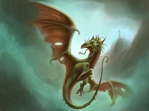 Dragon Hd Wallpaper - Wyvern (#964326) - HD Wallpaper & Backgrounds ...