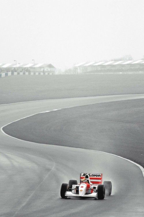 Ayrton Senna Mclaren Honda Donington Park Wallpaper - Ayrton Senna